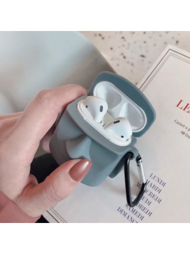 DUM DUM 石像- 矽膠 Air Pods 保護套 (Airpods 1/2)